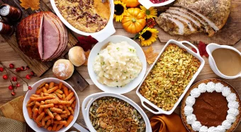 Thanksgiving turkey, stuffing and sides los angeles catering